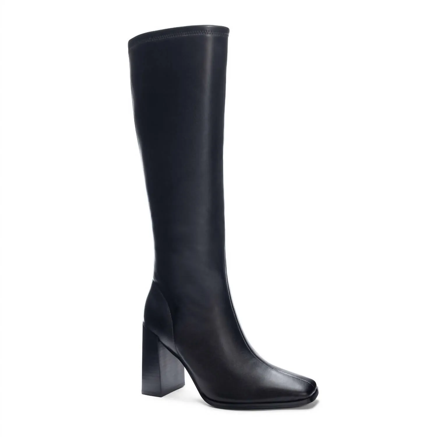 Mary Soft Stretch Tall Boot In Black