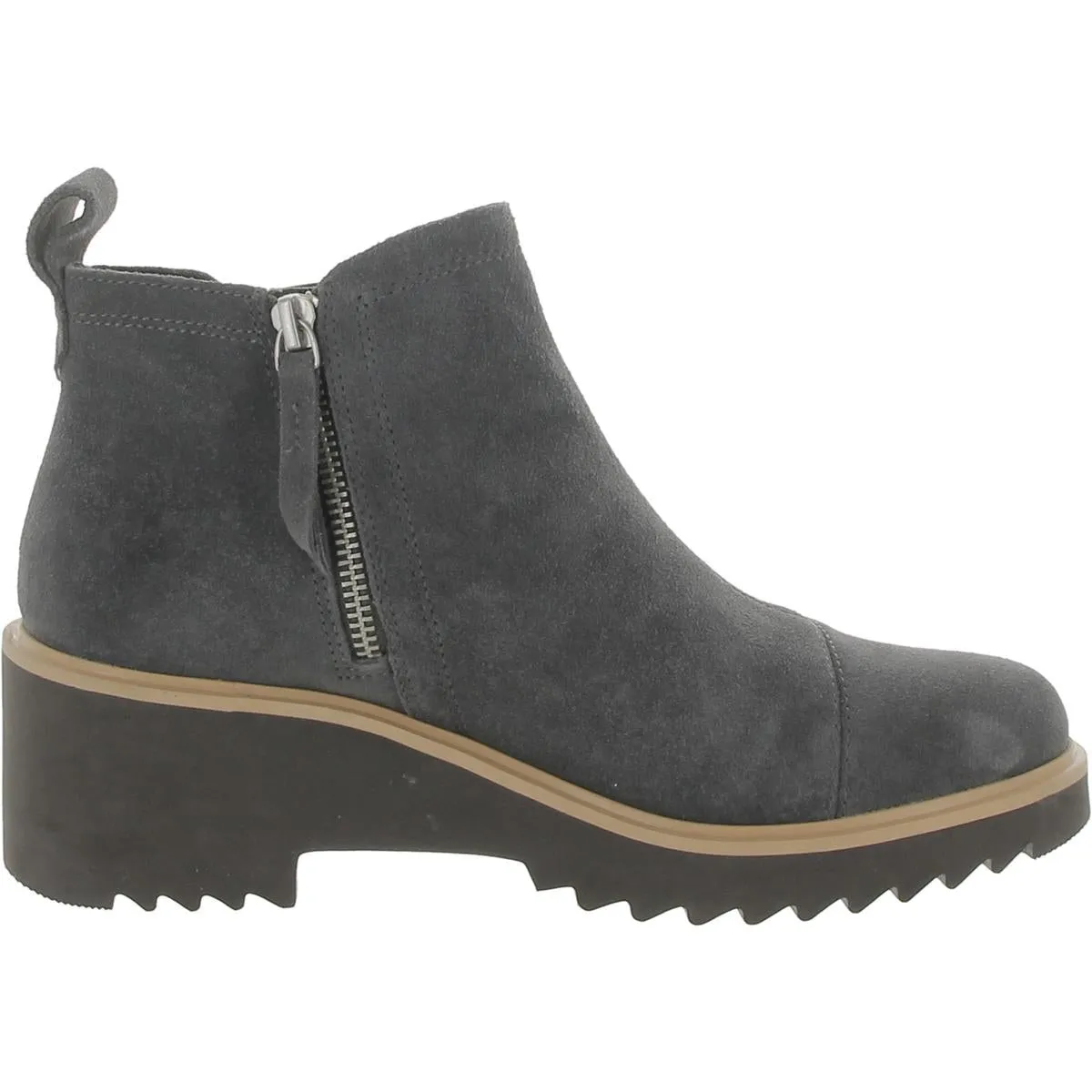 Maude Womens Suede Comfort Chelsea Boots