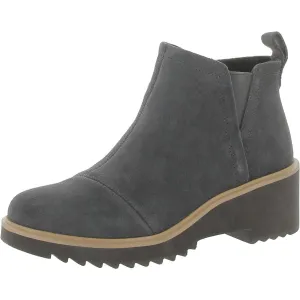 Maude Womens Suede Comfort Chelsea Boots