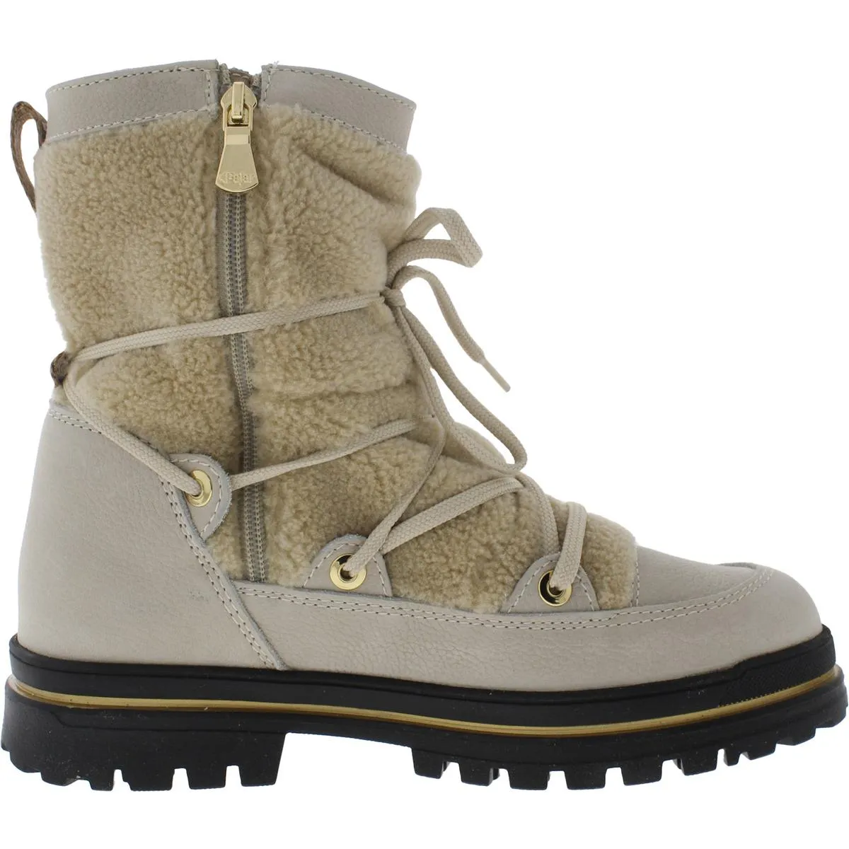 MAXINE Womens Round Toe Lace Up Winter & Snow Boots