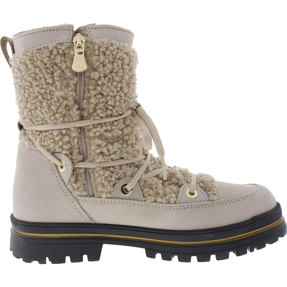 MAXINE Womens Round Toe Lace Up Winter & Snow Boots