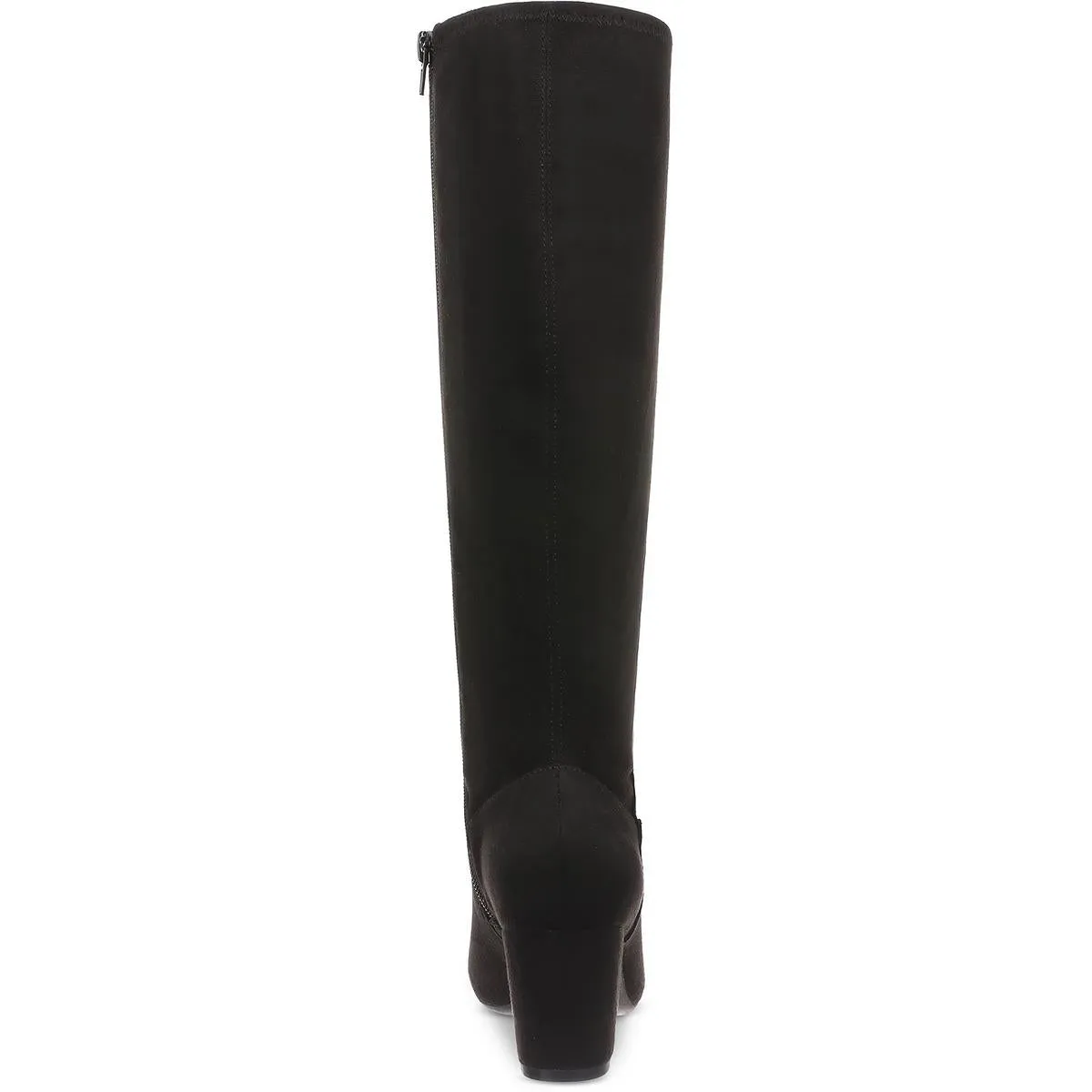 maylynee Womens Zipper Man Made Knee-High Boots