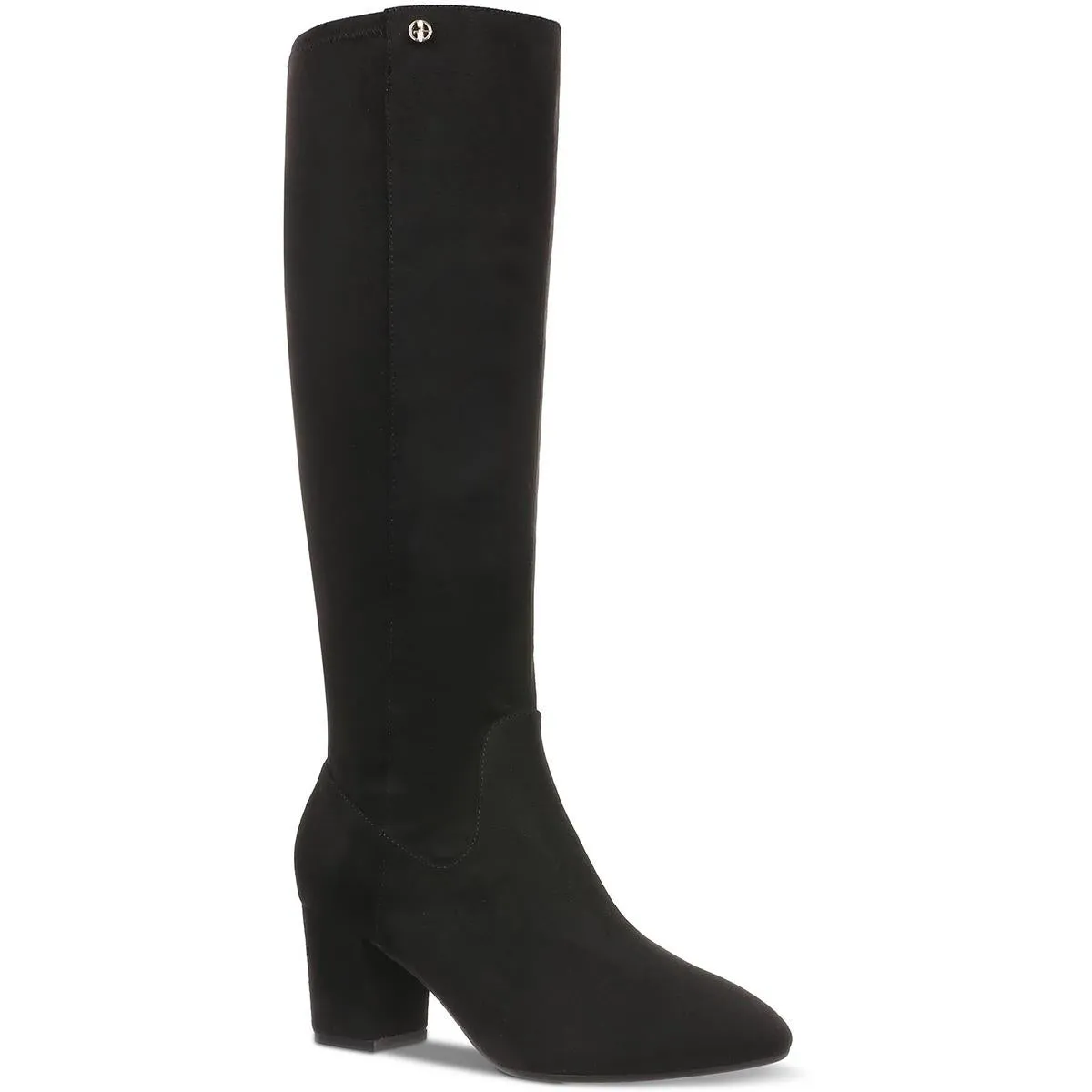 maylynee Womens Zipper Man Made Knee-High Boots