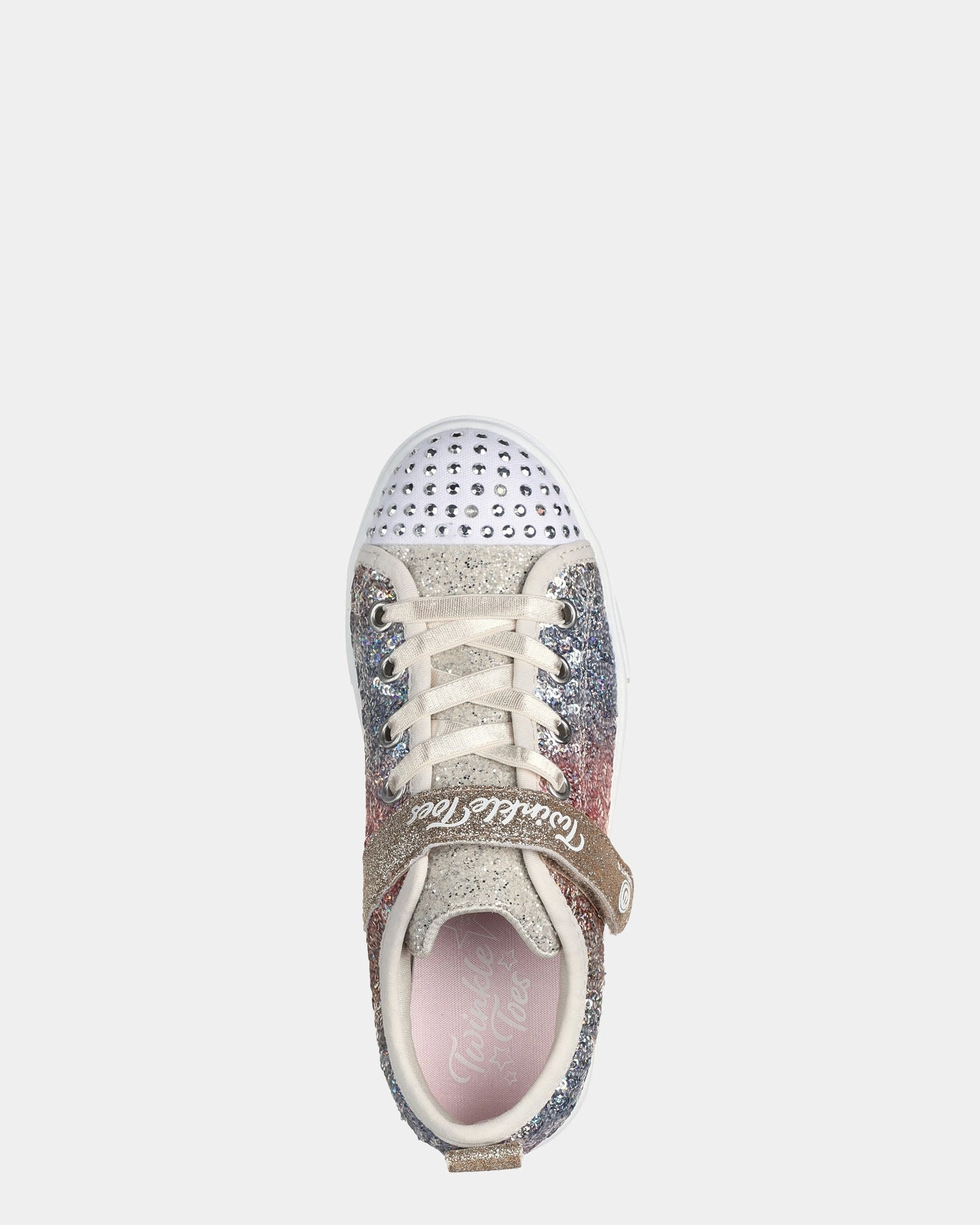Quick Access Features, Grab It Fast Twinkle Toes Sequin Flash Youth Silver/Gold Glitter