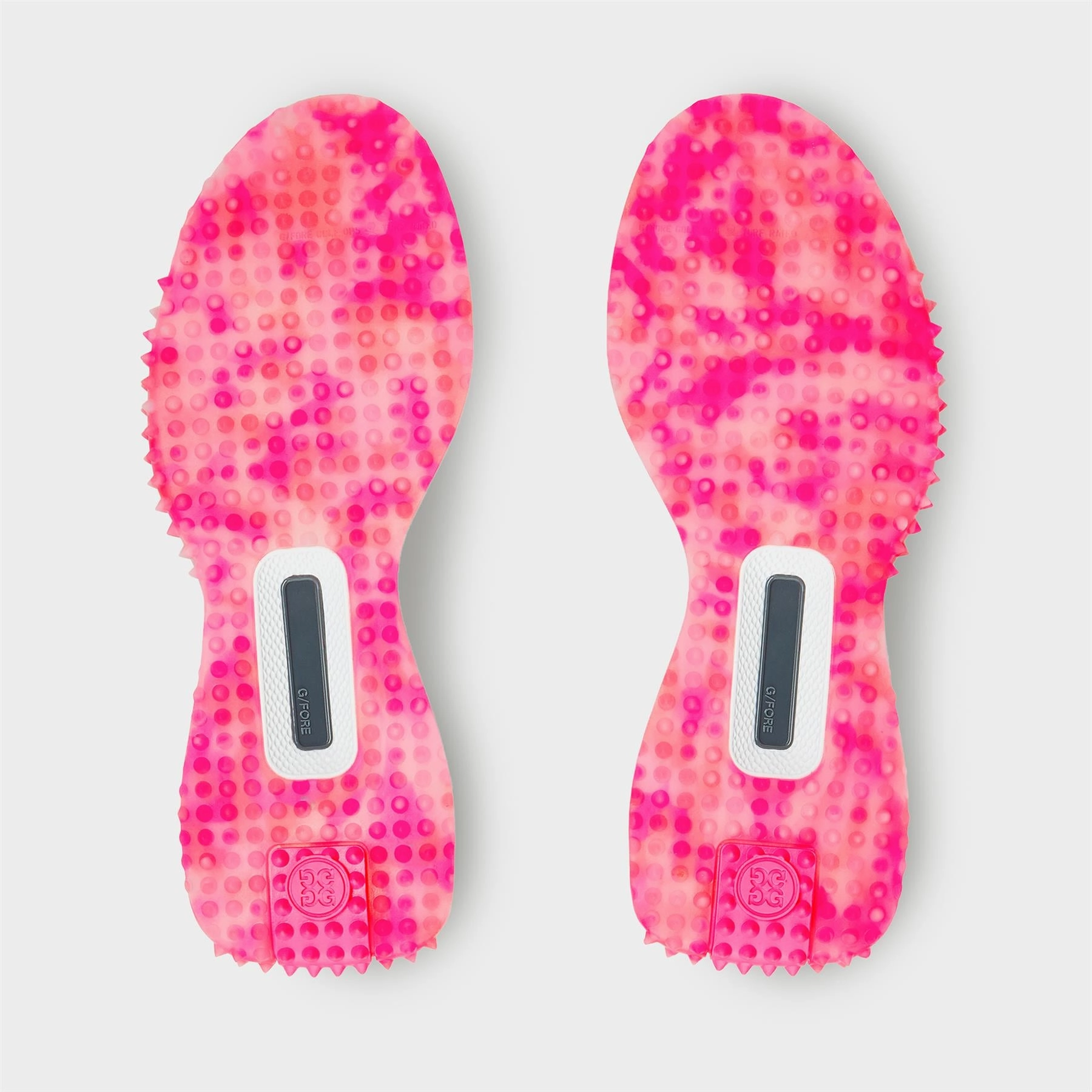 Fit For The Gym G.112 P.U. Leather Camo Sole Golf Shoes Knockout Pink