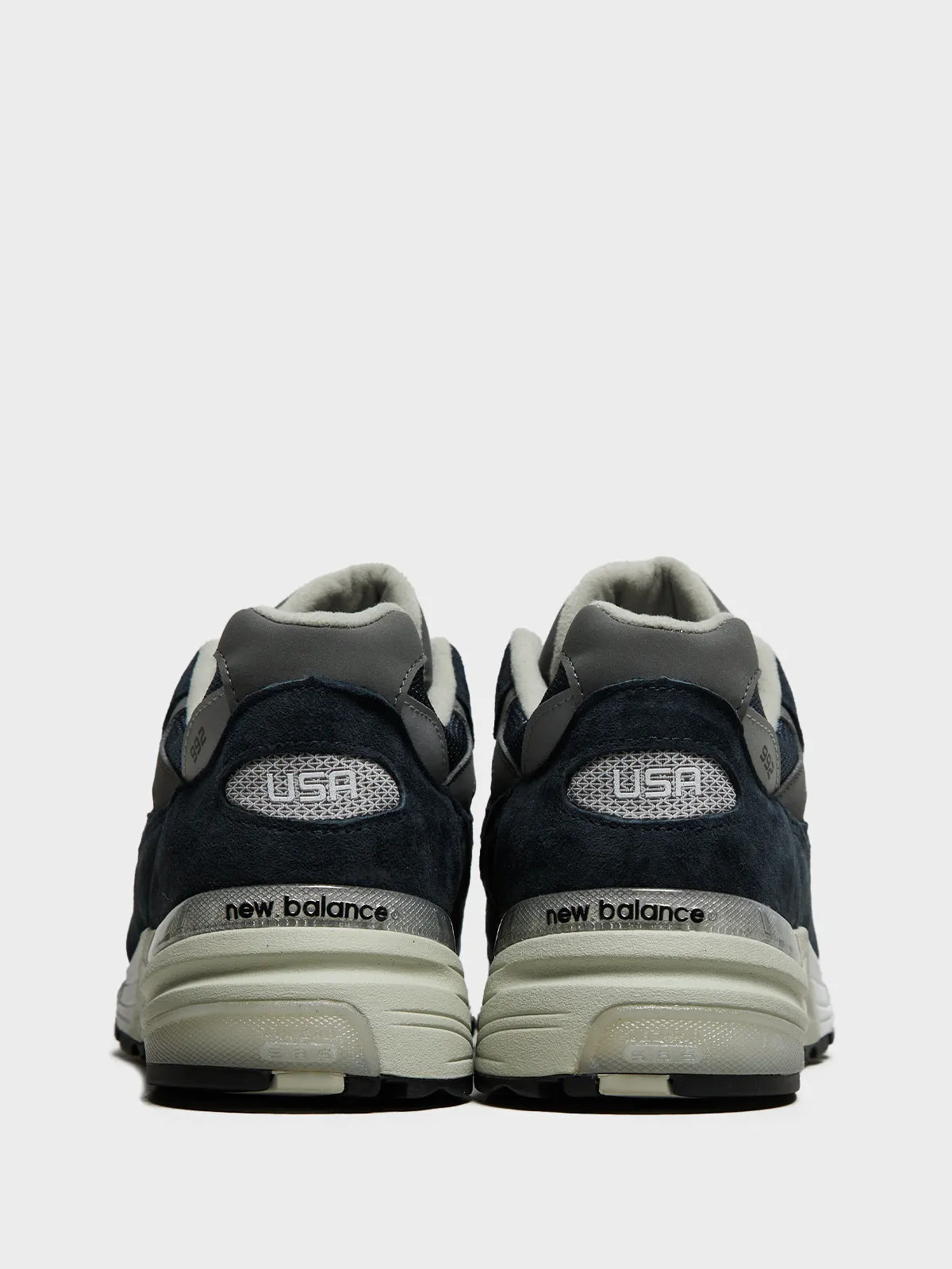 New Balance Made in USA 992 Sneakers in Navy Zipper Closure, Ready For The Outdoors, Ready For Anything