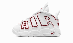 Clutch With Magnetic Snap Closure Memory-honoring special Air More Uptempo Qs TD "WHITE VARSITY RED" Tailored Creation Fan Favorite
