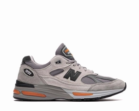 Memory-honoring special New Balance 991v2 Made in UK "Pelican" Special price bundle Felt, Designer