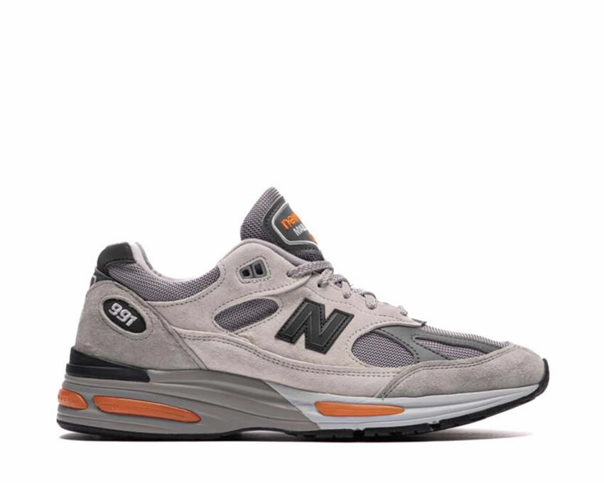 Memory-honoring special New Balance 991v2 Made in UK "Pelican" Special price bundle Felt, Designer