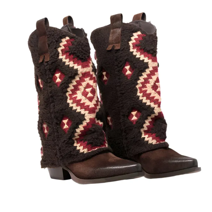 METISSE DX1050 RUFFLE BOOTS