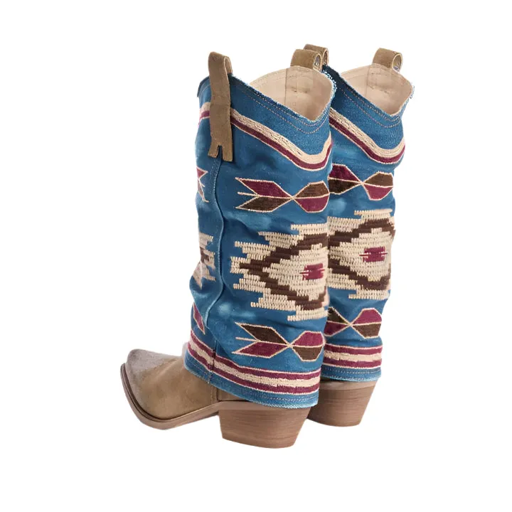 METISSE DX675 BEIGE BOOTS