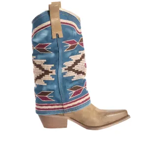 METISSE DX675 BEIGE BOOTS