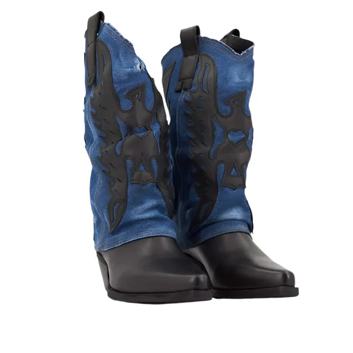 METISSE DX679 DENIM BOOTS