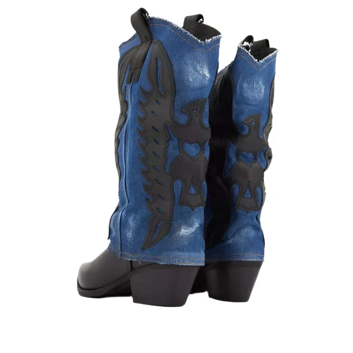METISSE DX679 DENIM BOOTS