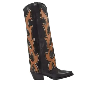 METISSE DX982 BLACK BOOTS