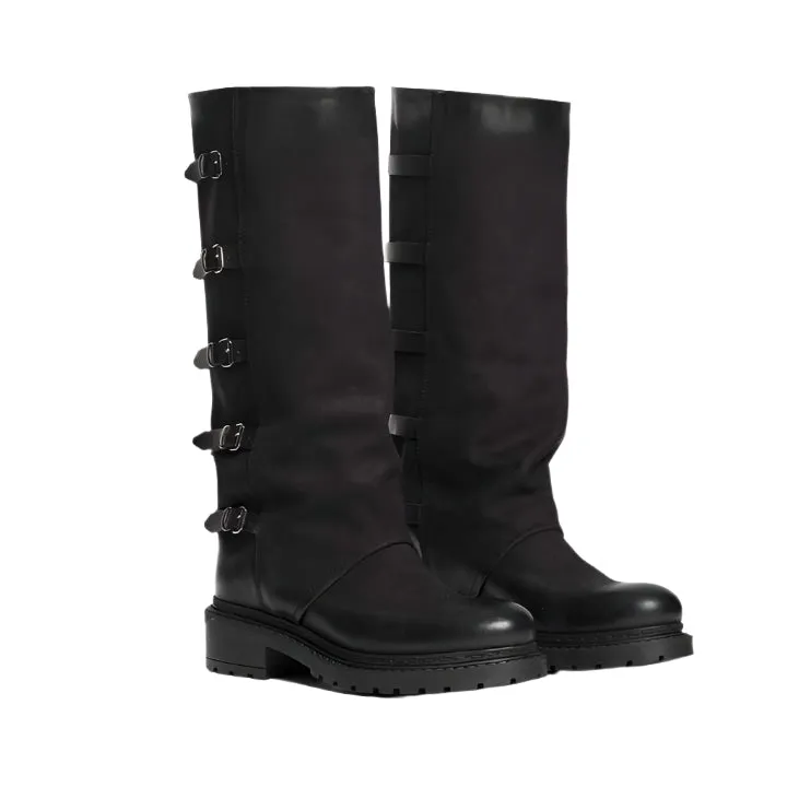 METISSE MA923 BLACK BOOTS