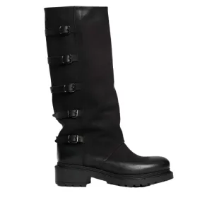 METISSE MA923 BLACK BOOTS