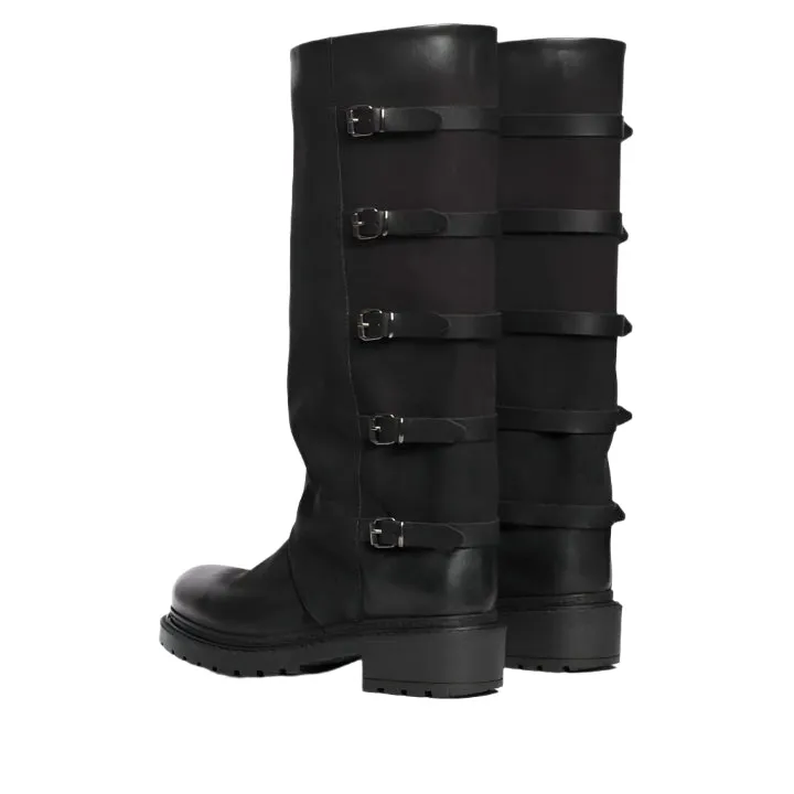 METISSE MA923 BLACK BOOTS