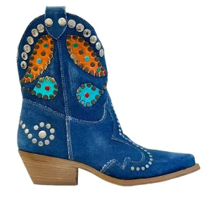 METISSE TB738T DENIM BOOTS