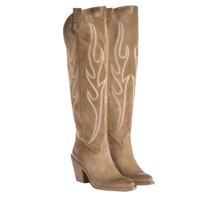 METISSE XD758 CAMEL BOOTS