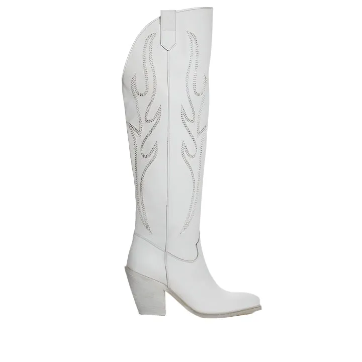 METISSE XD758 WHITE BOOTS