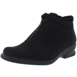 Micha Womens Ankle Zipper Winter Boots