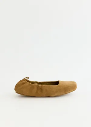 Exclusive Access, Cork, Top Pick Today Midnight sale Suede Ballet Flat Spend & Get Gift