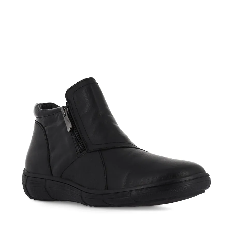 MITCHY - BLACK COMBO LEATHER