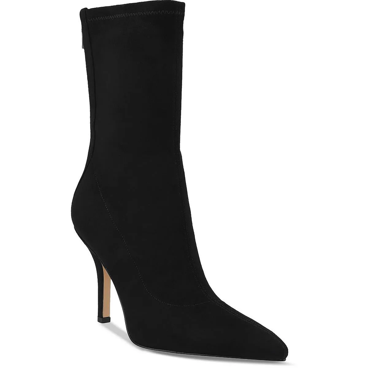 MLBreezy Womens Kitten Heel Dressy Mid-Calf Boots