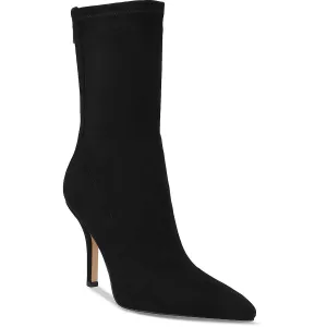 MLBreezy Womens Kitten Heel Dressy Mid-Calf Boots