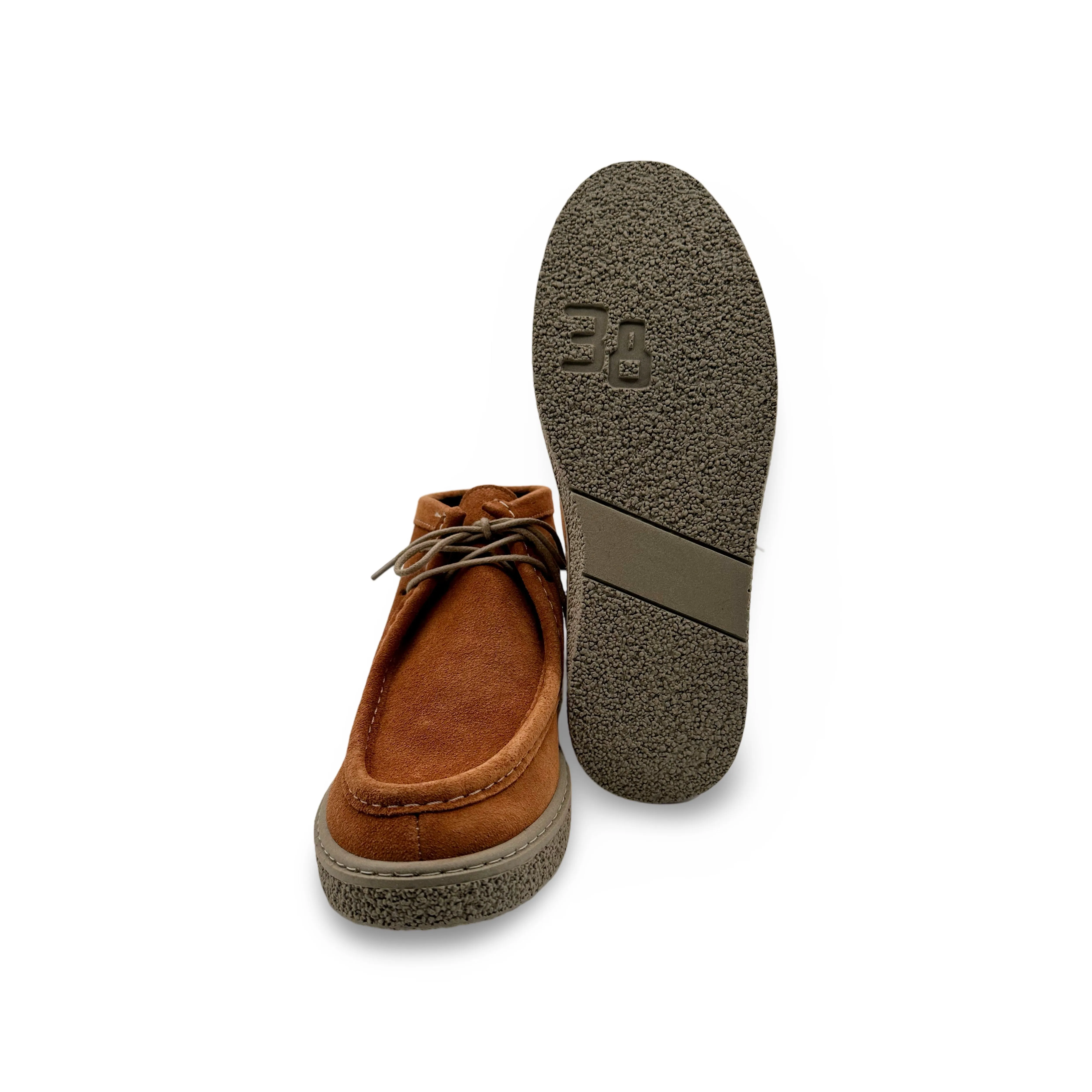 Moody Tobacco Suede Boot