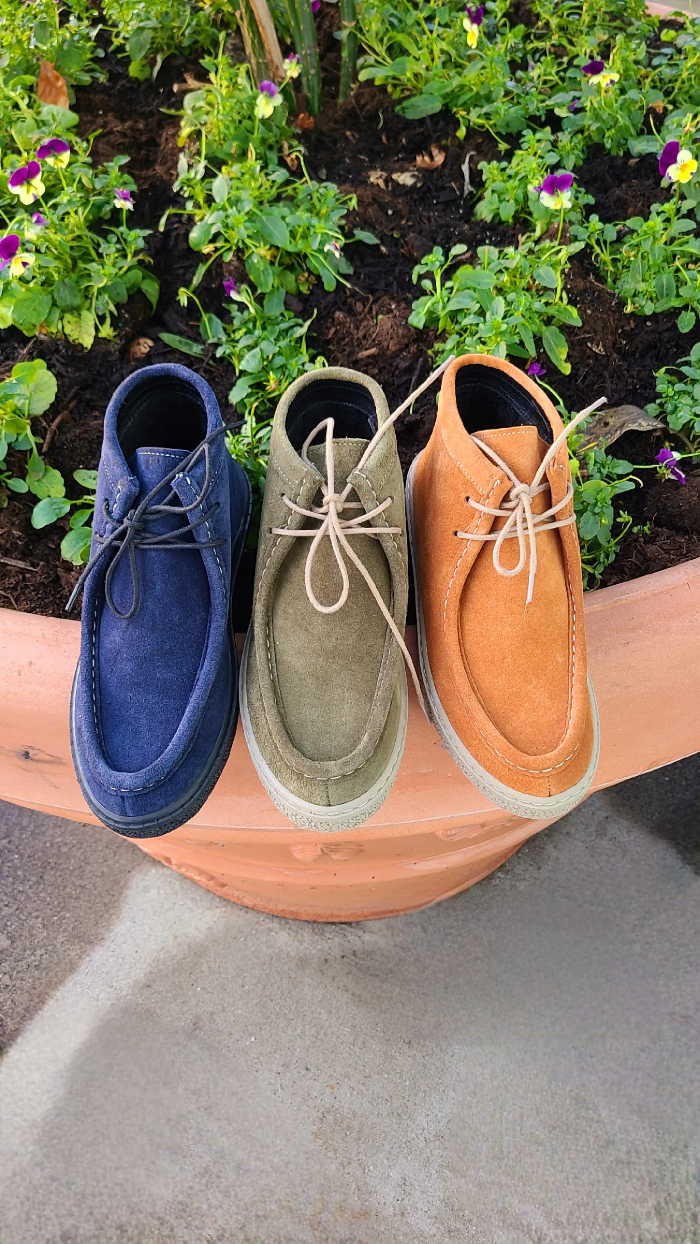 Moody Tobacco Suede Boot