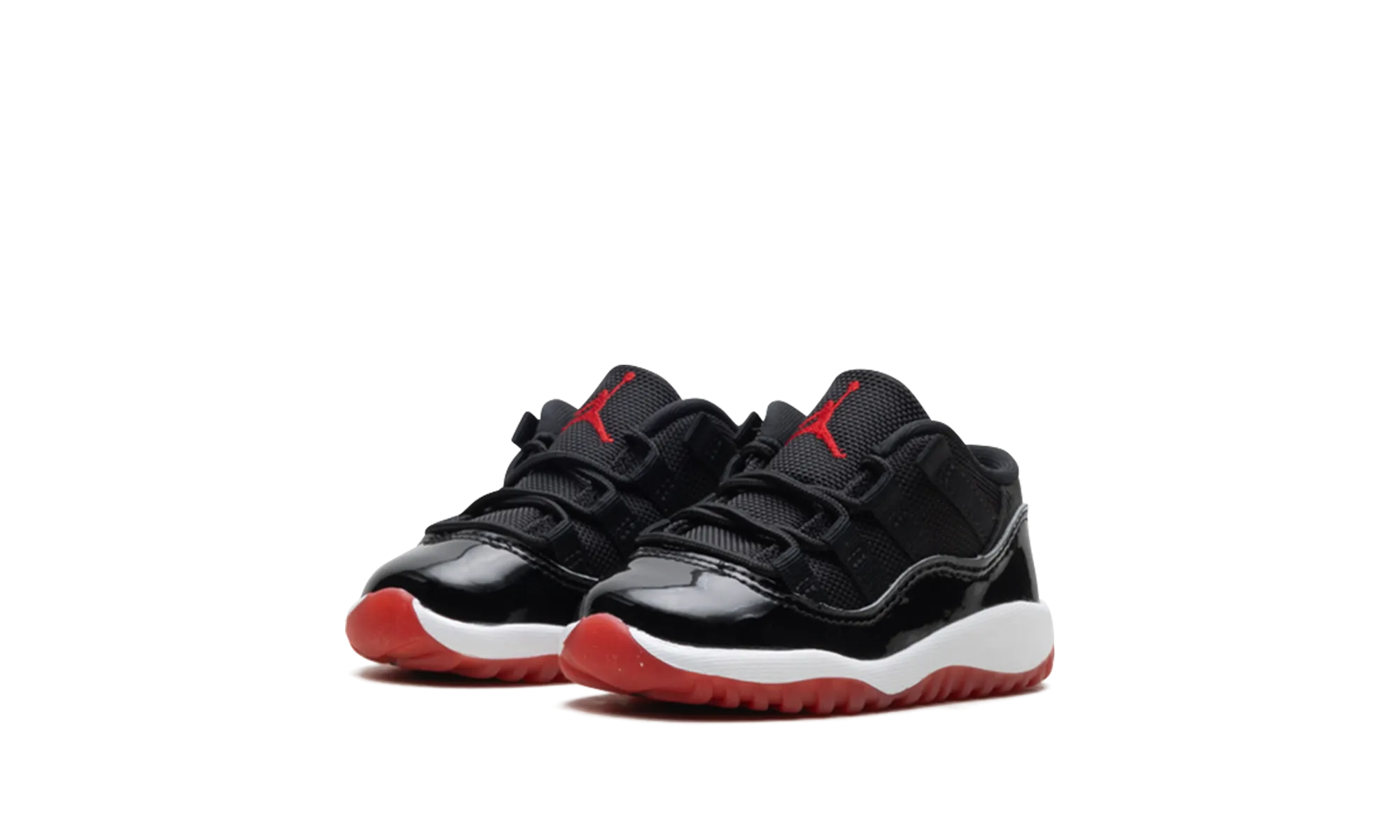 Air Jordan 11 Retro Low TD "Bred" Affordable Luxury, Boys Sports Duffel Bag, Hardware Detail