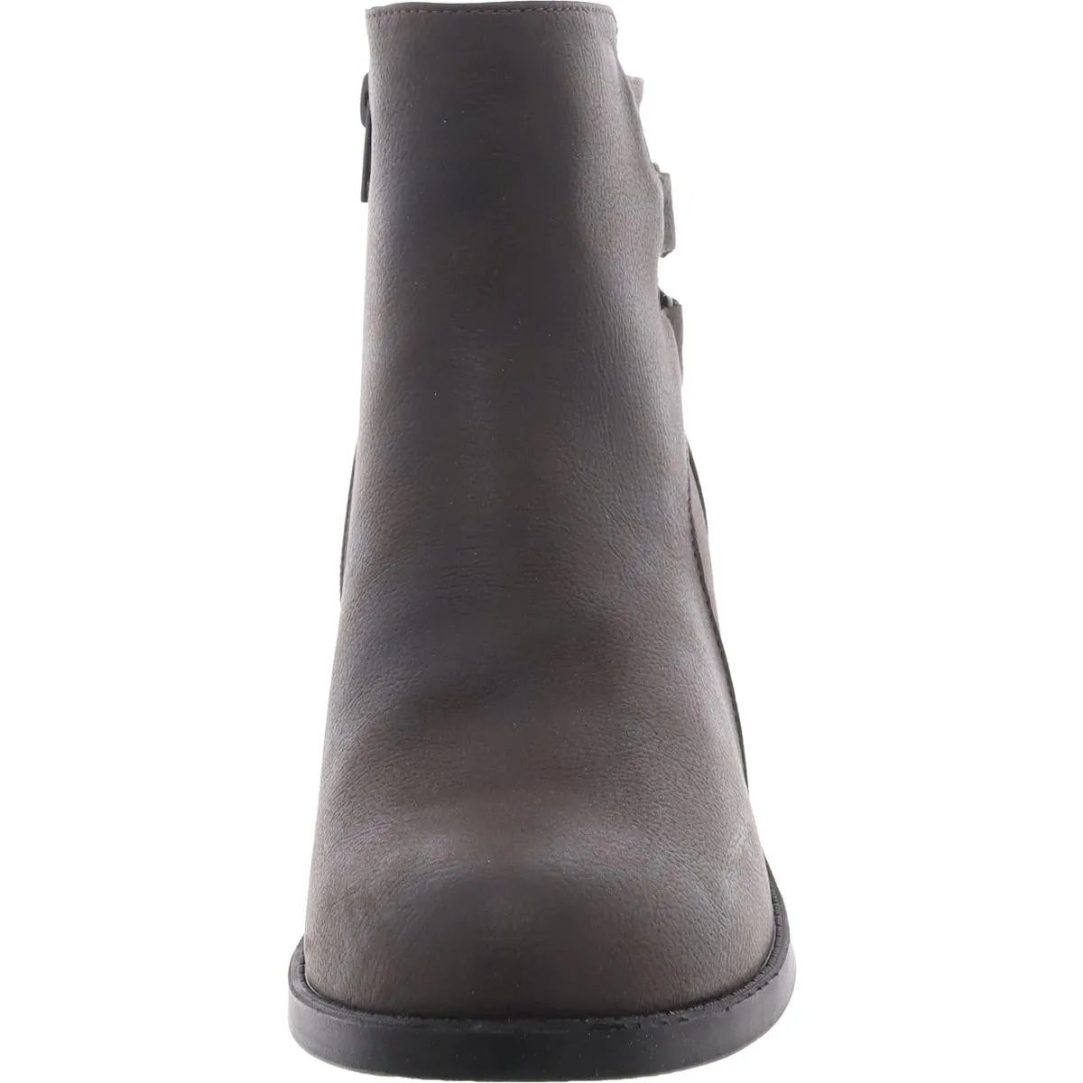 Murphy  Womens Padded Insole Faux Leather Ankle Boots