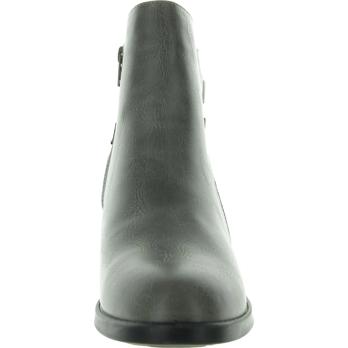 Murphy Womens Zipper Manmade Ankle Boots
