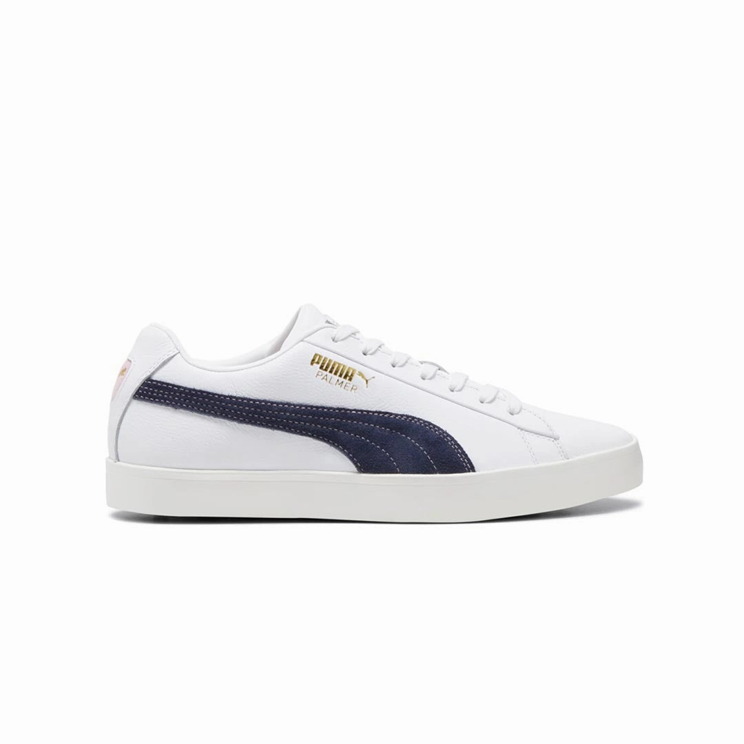 Add Style To Your Life Narrow width offer Puma - Men's Puma x Arnold Palmer Fusion Classic Golf Shoes (309793 01) Direct Pain Point Hit Metallic