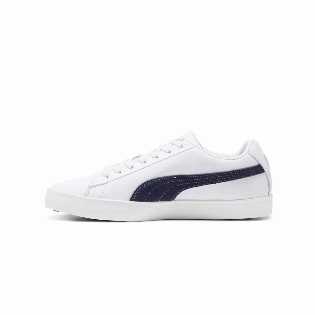 Puma - Men's Puma x Arnold Palmer Fusion Classic Golf Shoes (309793 01) Metallic, Optimized For Daily Use