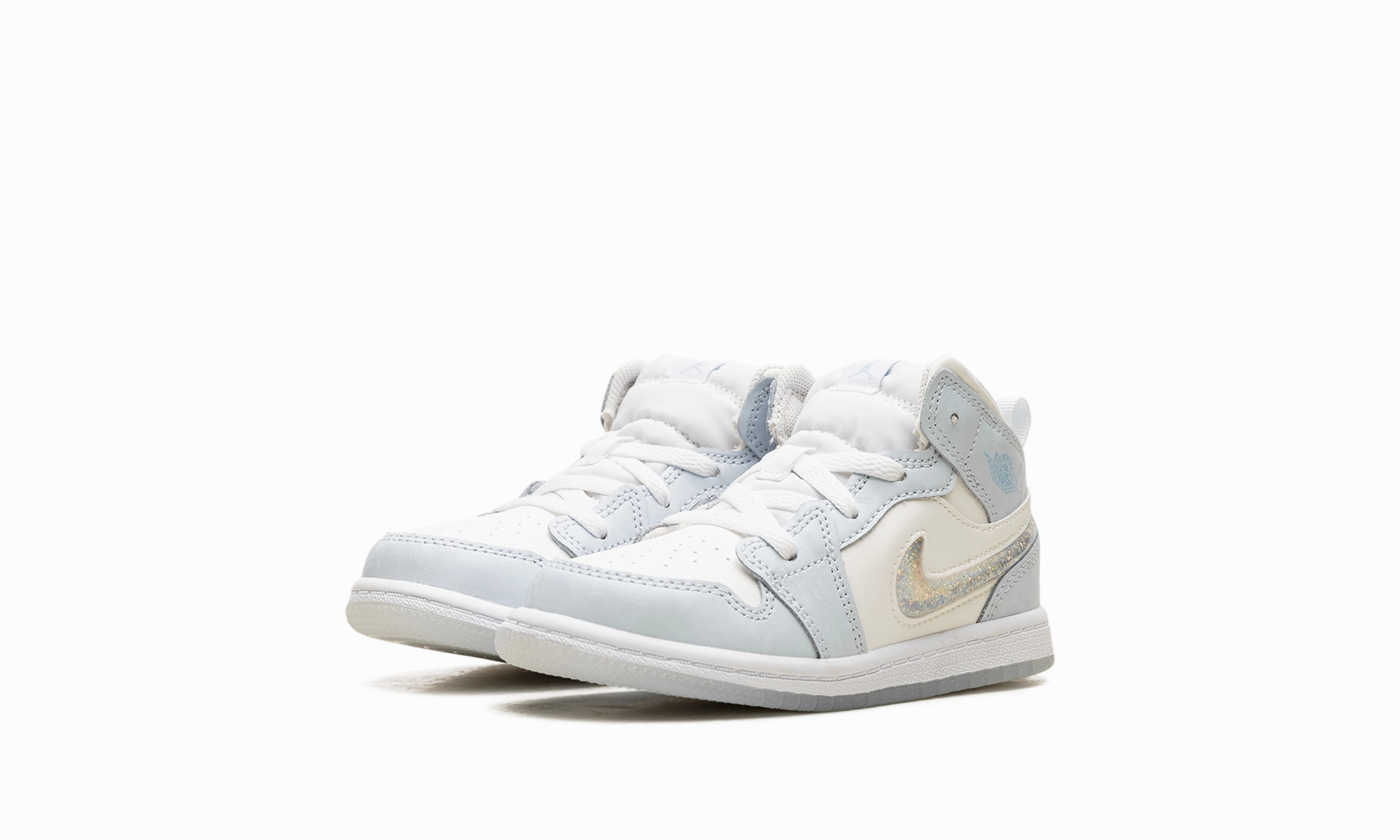 Browse & Buy, Add To Cart, Nylon Waterproof Backpack Air Jordan 1 Mid TD "Glitter Swoosh"