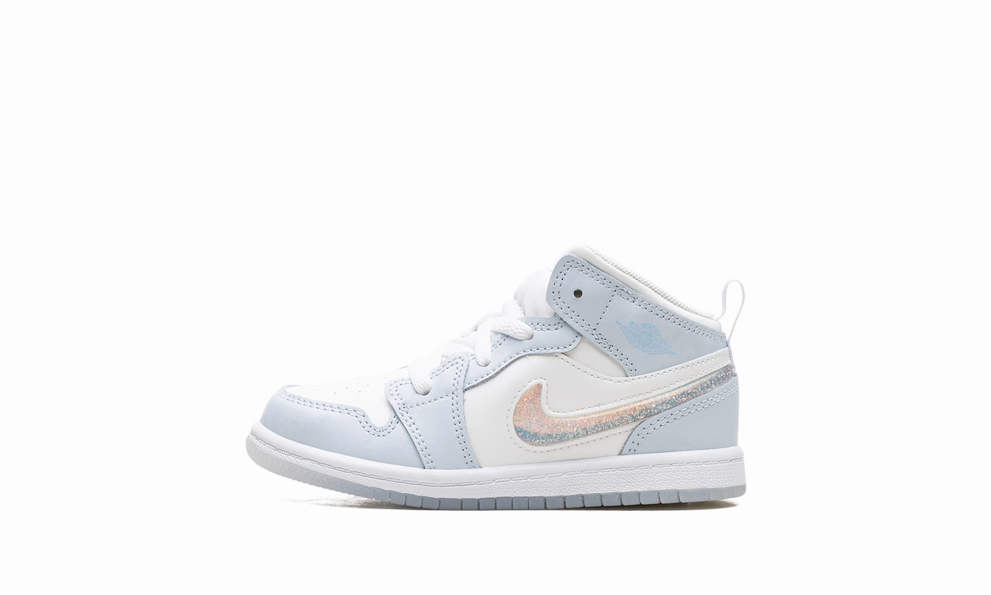 Outfit For The Weekend National promotion Air Jordan 1 Mid TD "Glitter Swoosh" Full discount activities Vegan Leather Shoulder Bag