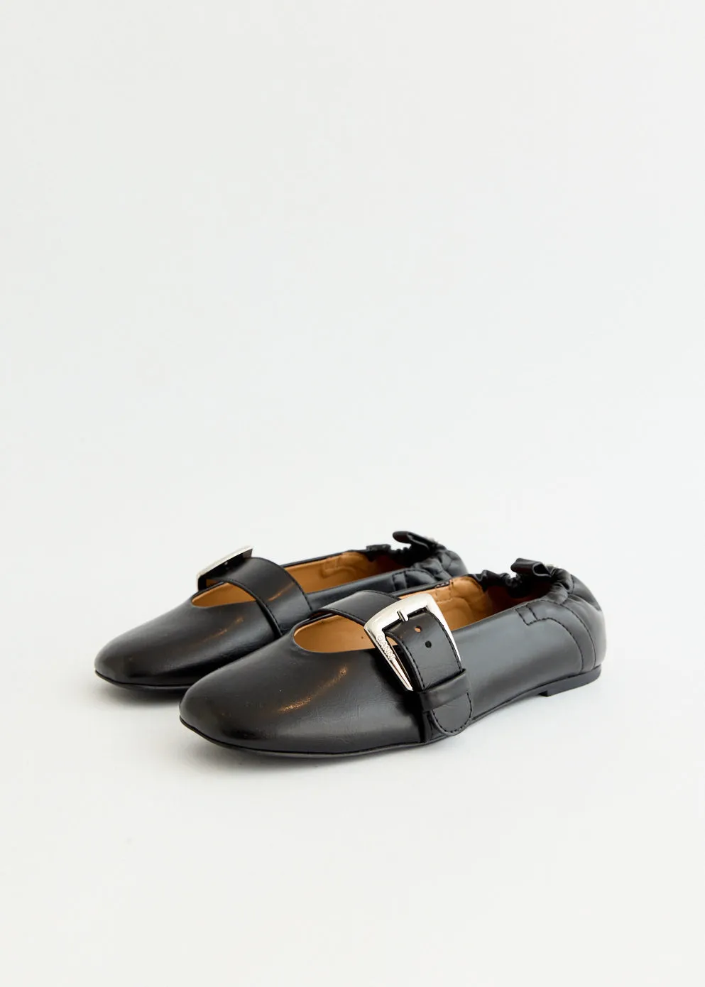 Get Yours Butterfly Strap Ballerinas