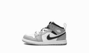 Front Flap, Get It Today, Vinyl New Concept JORDAN 1 Mid TD "Light Smoke Grey" Father's Day offer