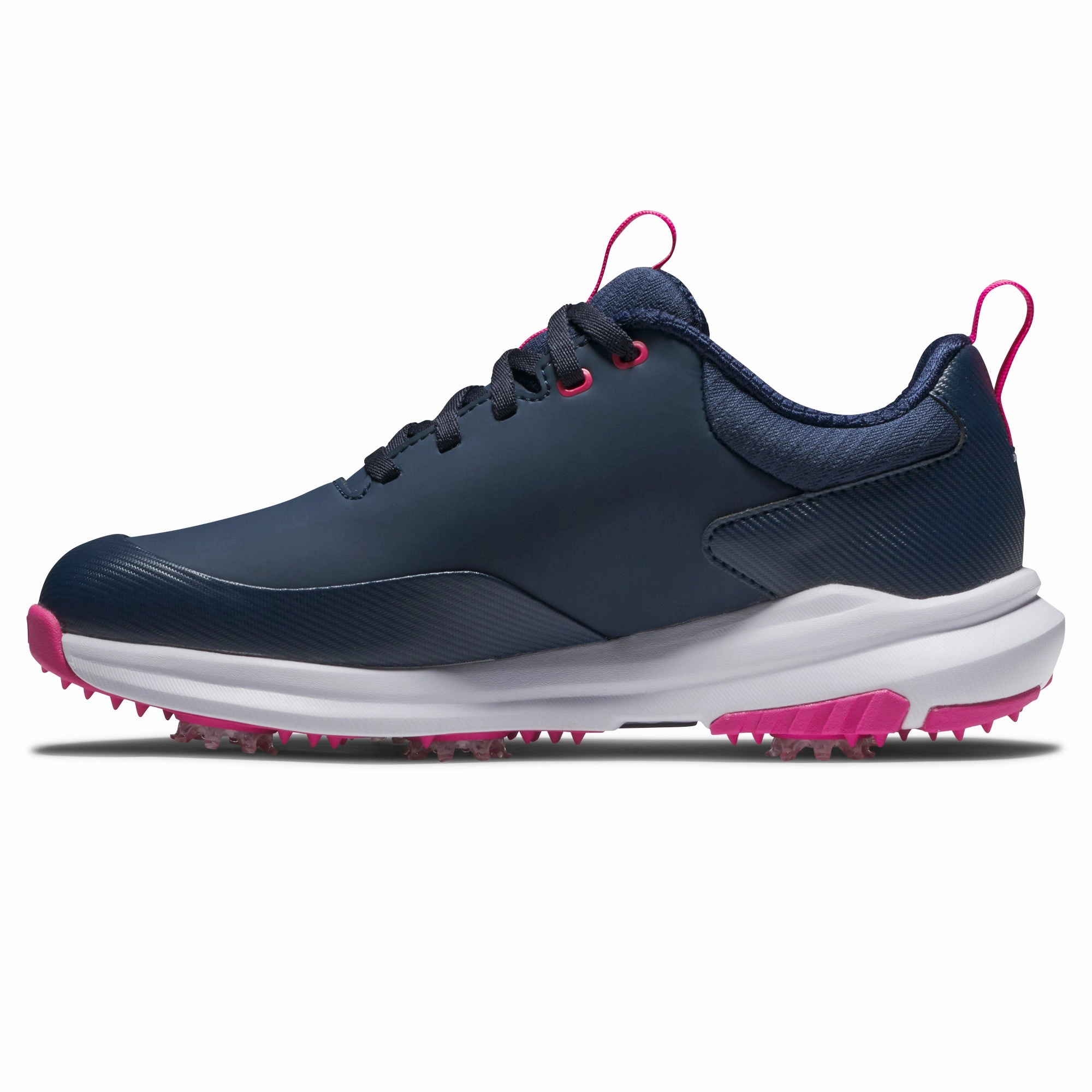 Footjoy Ladies Tour Rival Golf Shoes 97855 Black Leather Handbag For Women, Waterproof, Reinforced Base