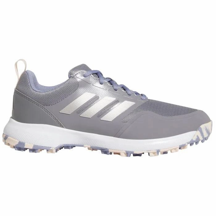 Treat Yourself Today New Technology New Women's Adidas Tech Response 3.0 SL Golf Shoes - Grey Three/Silver Metallic/Silver Violet Custom Fit Smooth Finish
