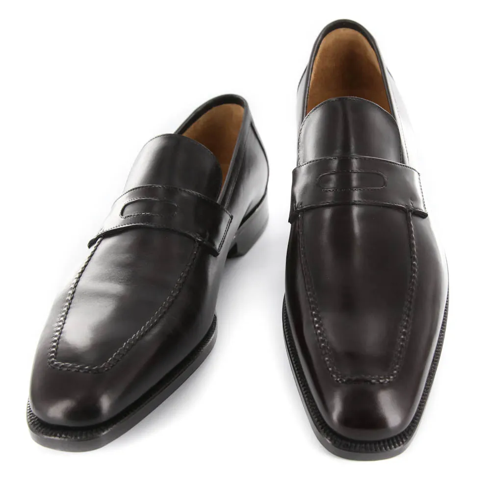 Newsletter discount Sutor Mantellassi Dark Brown Shoes - 6.5 US / 5.5 UK Chic Croc-Embossed, Top Zipper, Clutch Purse For Wedding Party