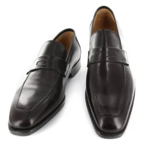 Newsletter discount Sutor Mantellassi Dark Brown Shoes - 6.5 US / 5.5 UK Chic Croc-Embossed, Top Zipper, Clutch Purse For Wedding Party