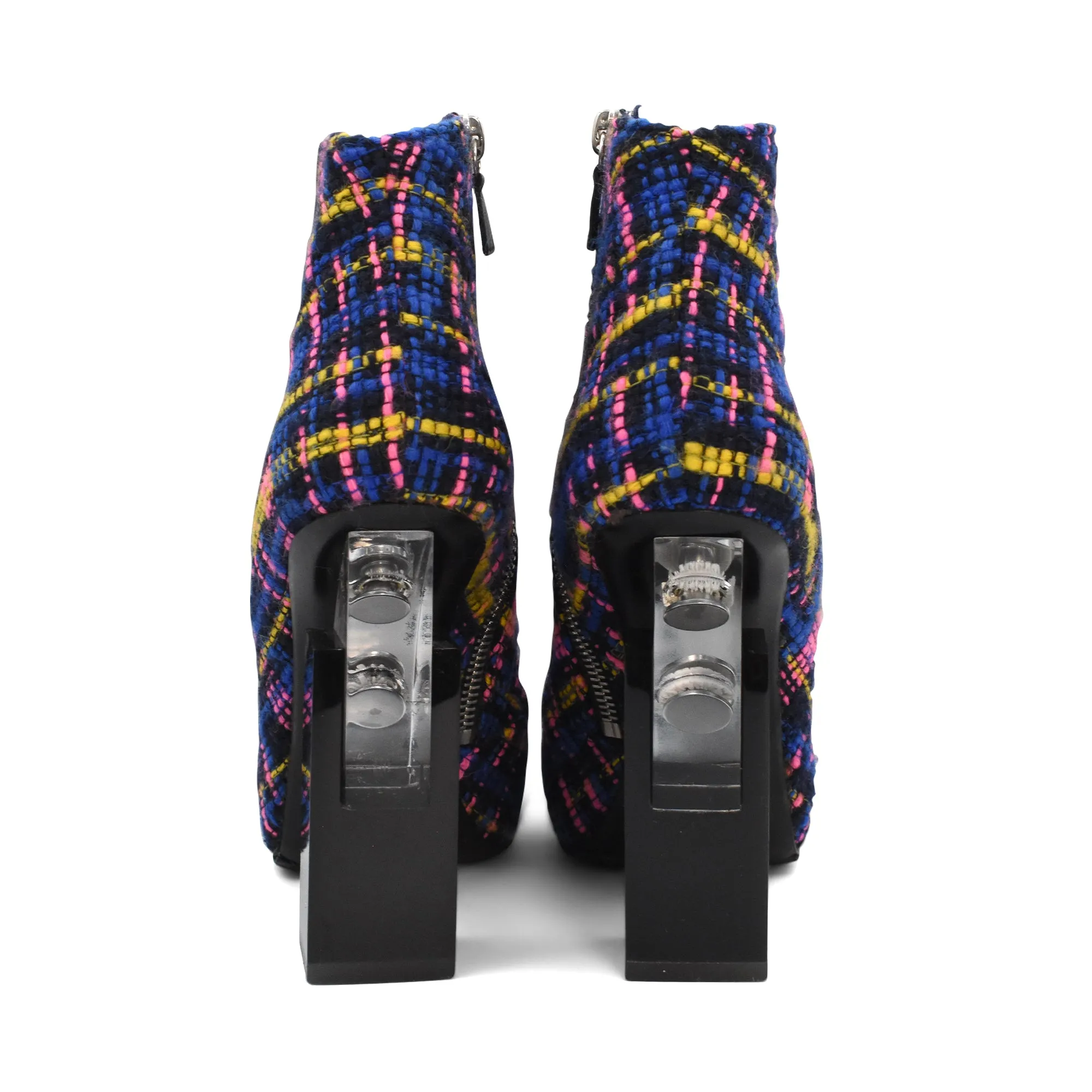 Nicholas Kirkwood x Erdem Tweed Boots - Women's 36