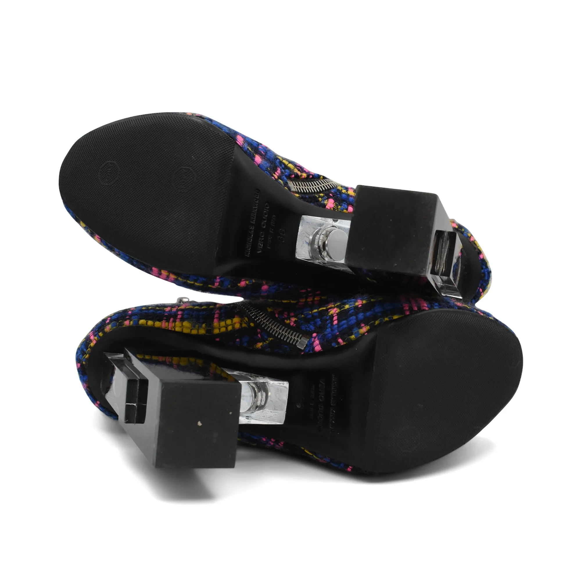 Nicholas Kirkwood x Erdem Tweed Boots - Women's 36