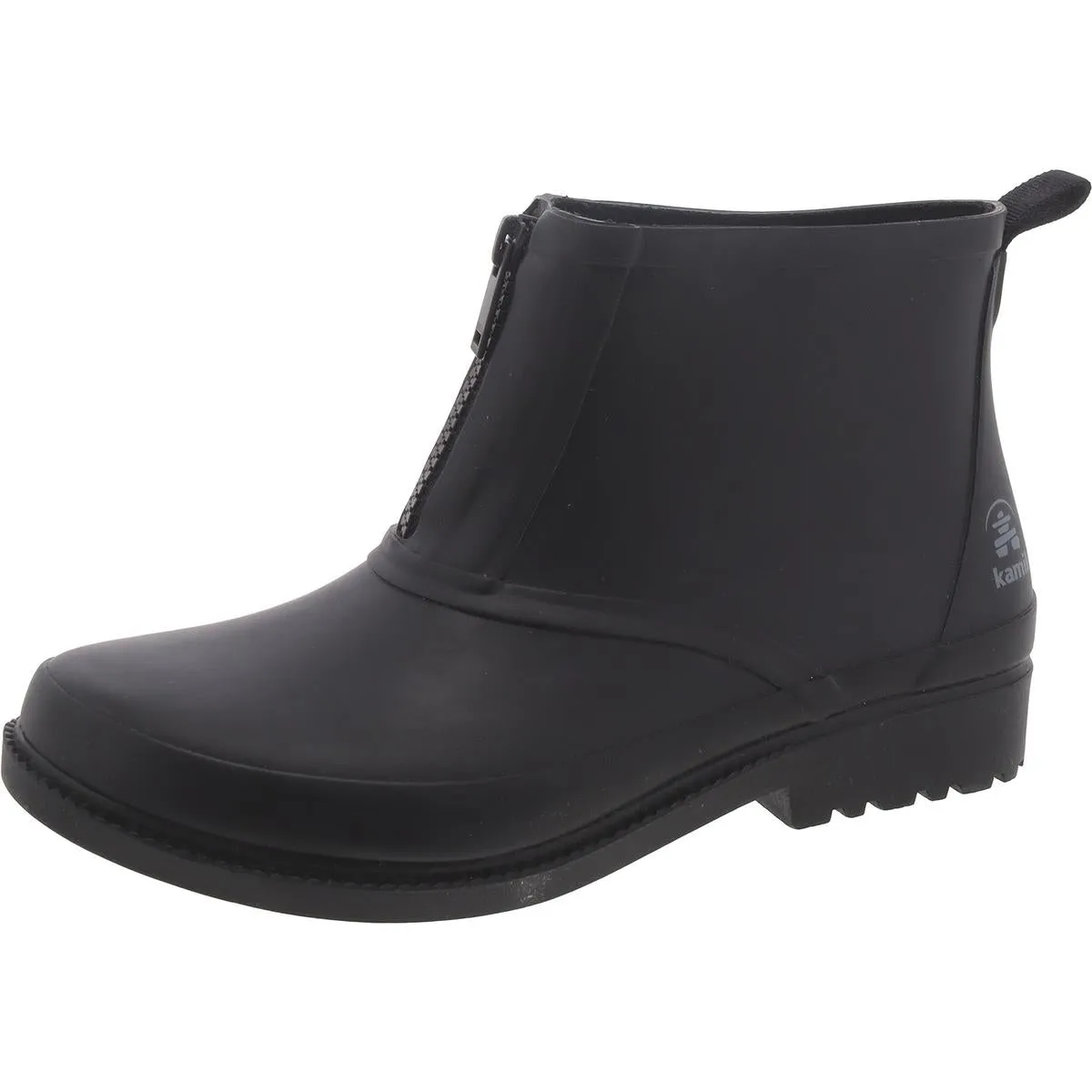 Nicky Womens Leather Ankle Booties