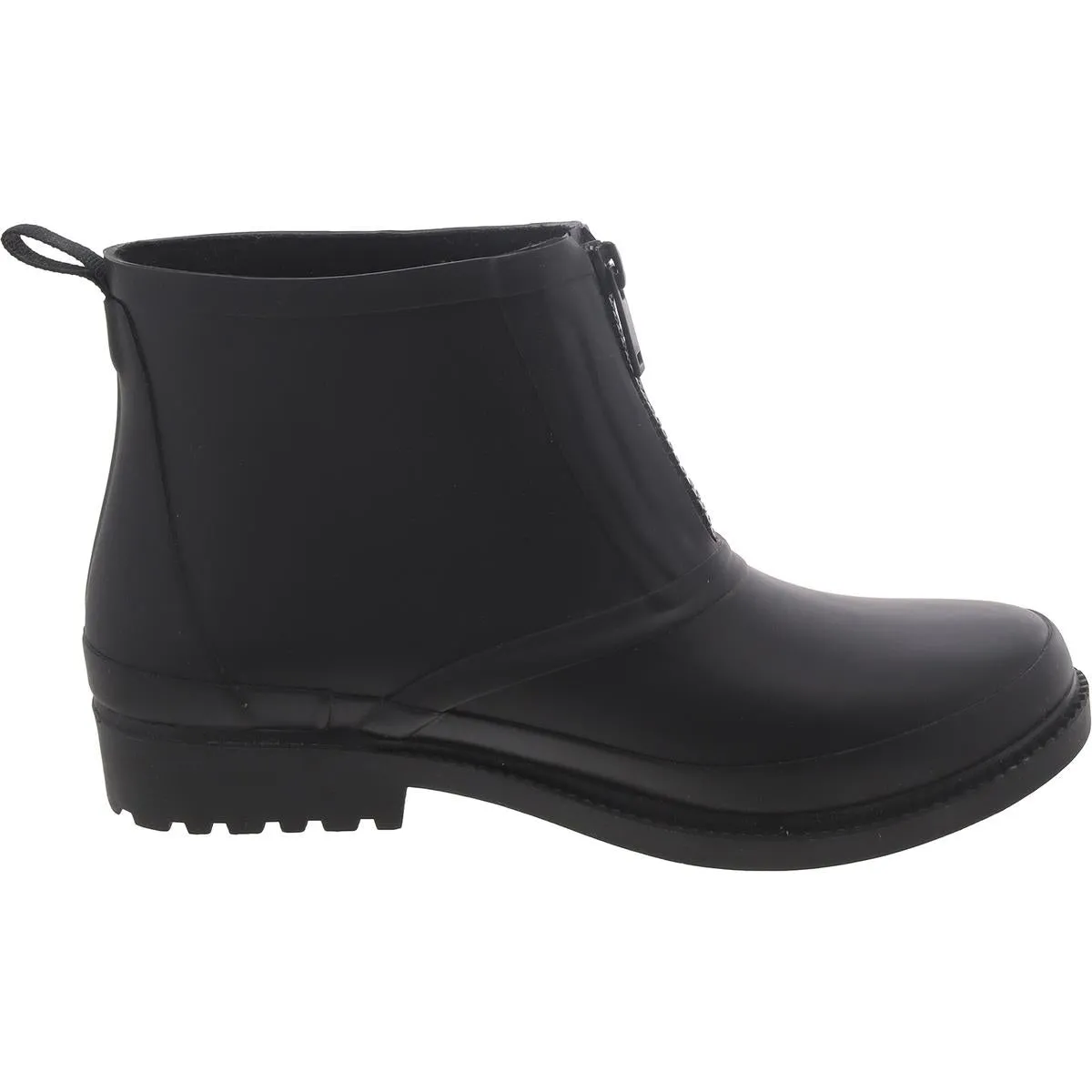 Nicky Womens Leather Ankle Booties