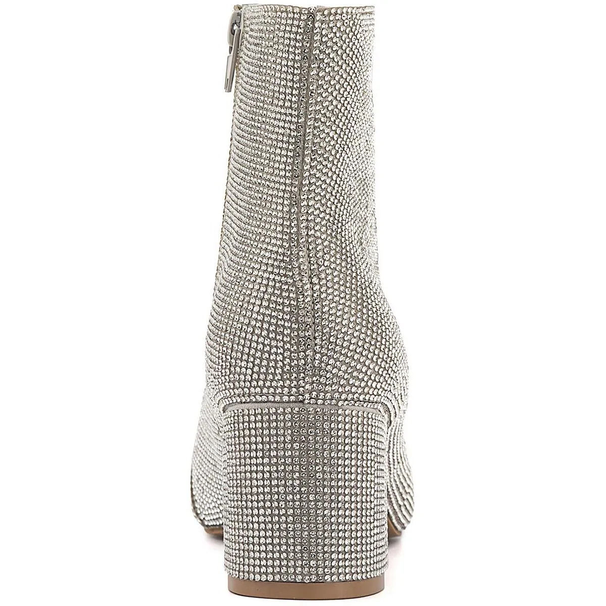 NightLifeBlig Womens Jeweled Man Made Ankle Boots